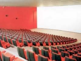 Auditoriums- und Kino Projektionsflächen
